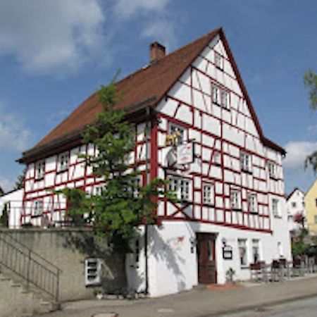 Schildwirtschaft Zum Rothen Ochsen Hotell Laupheim Eksteriør bilde