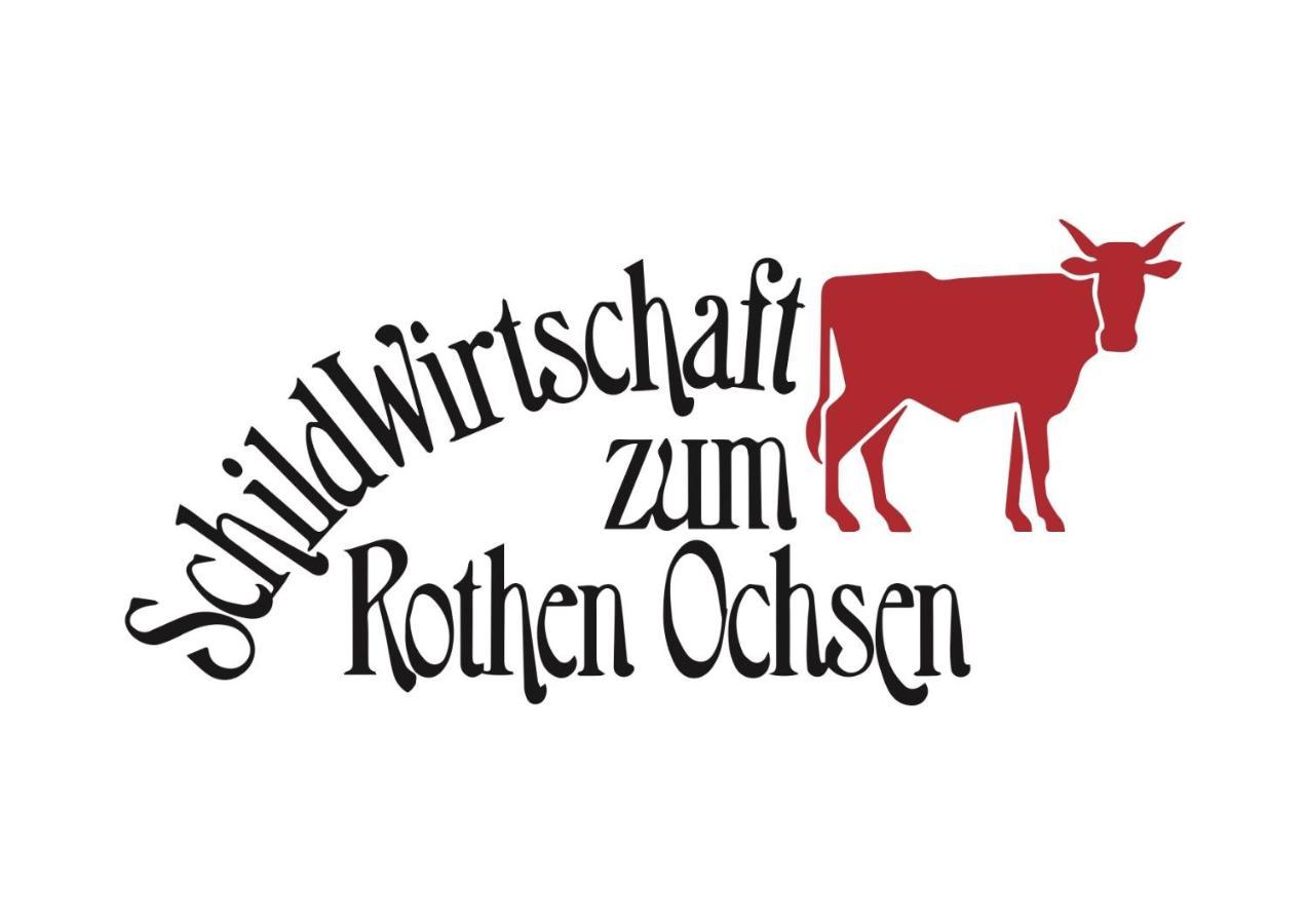 Schildwirtschaft Zum Rothen Ochsen Hotell Laupheim Eksteriør bilde